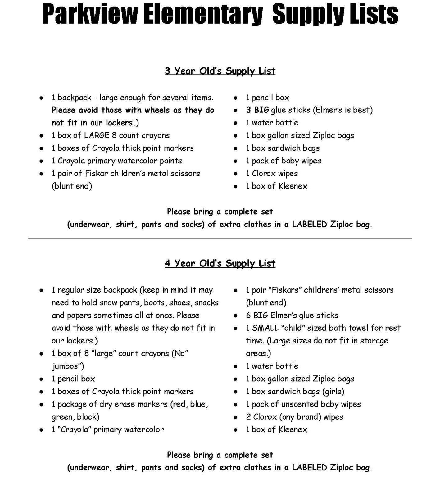 Parkview School Readiness Rock Ridge Public Schools